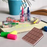 Çılgıntrend Kokulu Çikolata Defter ve Oje Görünümlü Keçeli Kalem