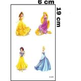 çılgıntrend PAMUK PRENSES SİNDİELLA RAPUNZEL GEÇİCİ DÖVME