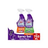 Cillit Bang Banyo Ve Mutfak Temizleyici Yağ Çözücü Ve Kireç Sökücü Sprey Set (2X750 ML)