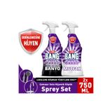 Cillit Bang Dezenfektan Mutfak & Banyo Yağ Ve Kireç Çözücü Sprey Seti 750 Ml x2
