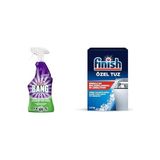Cillit Bang Mutfak Yağ ve Kireç Çözücü Sprey 750 ml ve Finish Bulaşık Makinesi Tuzu (1 x 1500 G) - Option-1