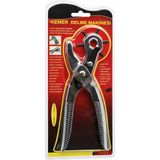 Çillor Emg Group Hrd-79 ( 6 Diş ) ( Metal ) Kemer Delme Makinesi Pense - Siyah