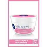 Cilt Tonu Eşitleyici Yüz Bakım Kremi 100ml, SPF15, 24 Saat Nemlendirici, Leke Oluşumu Önleyici