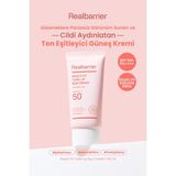 Ciltte Pürüzsüz Görünüm Sunan Ton Eşitleyici Güneş Kremi Realbarrıer Peach Fit Tone-Up Sun Cream