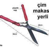 ÇİM MAKASI BUDAMA MAKASI OT BİÇME MAKASI YERLİ