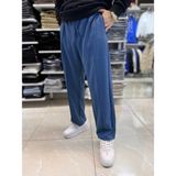Çımalı Düz Baggy Jogger - Mavi