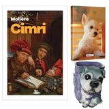 Cimri - Moliere ve Dekoratif Köpek Kalemlik - Pamuk Şeker Planlama Defteri