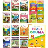 Cin Ali Hikaye Seti 10 Kitap +1.sınıf Hızlı Okuma+Bulmacalarla Öğreniyorum+10 Adet Hikaye