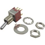 Cin Çin 1MD1T1B1M2QNS ,2-Konum/kalıcı KONTAK-2A2K Pcb-6pin Toggle Anahtar
