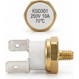 Cin Çin KSD301-70NC ,70 Derece Kontak-1k 250V/10A Vidalı Limit Termostat