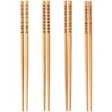 Çin Çubukları Chopsticks (10 Çift) - Altın - Yeşil - Renkli