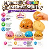 Çin Mantısı 1 Adet Sukuşi Oyuncak Orijinal Yumuşak Dokulu Squishy Stres Oyuncağı Sık Bırak Rahatla Çocuk Ve Yetişkin Için Eğlenceli Hediye Çin Mantısı Dumpling Oyuncak Sevimli Ve Eğlenceli Dekoratif Oyuncak Çok Renkli