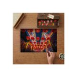 Çin Yılbaşı Gecesi Jinligu Caddesi Tasarımı 240 Parça Ahşap Puzzle Ahşap Kutuda MP01085