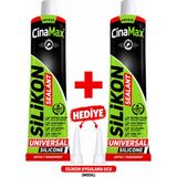 Cina Max Silikon Mastik 40 ml Şeffaf Universal Suya Dayanıklı Hızlı Kuruyan Silikon