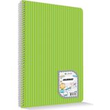Çınar 73007 Colormaxi A4 120 Yaprak Çizgili Pp Kapak Spiralli Defter