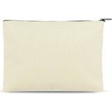 Çınar Bez Çanta Kanvas Kumaş Clutch Çanta (25x18) - Bej