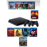Çınar Bilişim Dünyası Ps4 Sınırsız Eğlence Çift Kol 1tb 10 Oyunlu