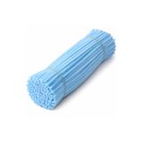 Çınar Çiçekçilik & Malzeme 100 Adet 8mm Bebe Mavi Şönil 30cm, Tüylü Peluş Kadife Tel, El İşi, Çiçek, Hediye, Süsleme, Okul, Etkinlik