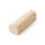 Çınar Çiçekçilik & Malzeme 100 Adet 8mm Ekru Şönil 30cm, Tüylü Peluş Kadife Tel, El İşi, Çiçek, Hediye, Süsleme, Okul, Etkinlik