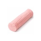 Çınar Çiçekçilik & Malzeme 100 Adet 8mm Kadife Pembe Şönil 30cm, Tüylü Peluş Kadife Tel, El İşi, Çiçek, Hediye, Süsleme, Okul, Etkinlik