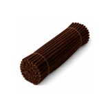 Çınar Çiçekçilik & Malzeme 100 Adet 8mm Kızıl Kahve Şönil 30cm, Tüylü Peluş Kadife Tel, El İşi, Çiçek, Hediye, Süsleme, Okul, Etkinlik