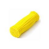Çınar Çiçekçilik & Malzeme 100 Adet 8mm Sarı Şönil 30cm, Tüylü Peluş Kadife Tel, El İşi, Çiçek, Hediye, Süsleme, Okul, Etkinlik