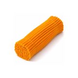 Çınar Çiçekçilik & Malzeme 100 Adet 8mm Turuncu Şönil 30cm, Tüylü Peluş Kadife Tel, El İşi, Çiçek, Hediye, Süsleme, Okul, Etkinlik