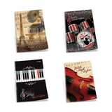 Çınar Çınar Jazz 30 Yaprak A4 Spiralli Müzik Defteri - 2 Adet - Karışık