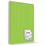 Çınar Colormaxi Spiralli Defter Plastik Kapak Çizgili 120 Yaprak A4 Defter