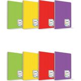 Çınar Defter Çınar Colormaxi A4 96 Yaprak Spiralli - 4 Kareli + 4 Çizgili Defter - Renkli - Standart
