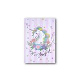 ÇINAR DEFTER Çınar Uni Note Kilitli Günlük & Hatıra Defteri Unicorn Magical