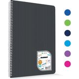 Çınar Defter Colormaxi Plastik Kapak 96 Yaprak Çizgisiz Spiralli A4 Defter