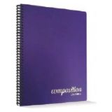 Çınar Defter Composition Plastik Kapak 80 Yaprak Spiralli Çizgili Defter