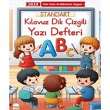 Çınar Defter Ema - Kılavuz Dik Çizgili Güzel Yazı Defteri A4 1.sınıflar için Yeni Sistem - 2 adet
