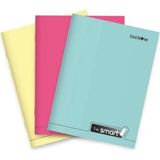 Çınar Defter I'am Smart Plastik Kapak Dikişli 100 Yaprak Kareli A4 Defter 12'li Paket