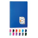 Çınar Dizayn A4 Çizgili Colormaxi Spiralli PP Kapak 60 Yaprak 12'li Paket Defter