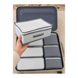 Çınar Ev Tekstil 6’lı Valiz Içi Düzenleyici Hurç Seti – Bavul Organizer Set,seyahat Çanta Düzenleyici (Premium Kumaş)