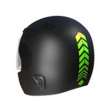 Çınar Extreme 2 Adet 5x16 cm Araba Ayna Floresan Yeşil Kask Sticker