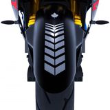 Çınar Extreme 2 Adet Sport Motosiklet Çamurluk Taş Grisi Kask Sticker