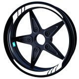 Çınar Extreme Floresan Beyaz Moto GP İç Jant Şeridi Sticker