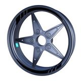 Çınar Extreme Moto GP Jet Siyah İç Jant Şeridi Sticker
