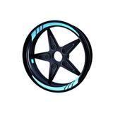 Çınar Extreme Moto GP Nane Yeşili İç Jant Şeridi Sticker