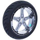 Çınar Extreme Moto GP Stili Jet Siyah Jant Şeridi Sticker