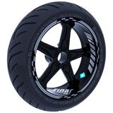 Çınar Extreme Moto GP Taş Grisi İç Jant Şeridi Sticker