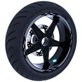 Çınar Extreme Moto GP Yarış Bayraklı Taş Grisi Jant Şeridi Sticker