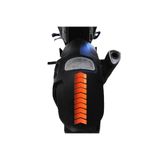 Çınar Extreme Ok Tasarımlı Alev Turuncusu Çamurluk Kask Sticker