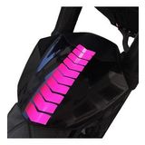 Çınar Extreme Ok Tasarımlı Gül Pembesi Çamurluk Kask Sticker