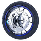 Çınar Extreme Reflektif Mavi Moto GP Stili Jant Şeridi Sticker