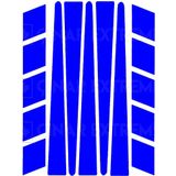 Çınar Extreme Şerit Şeklinde Reflektif Mavi Sticker