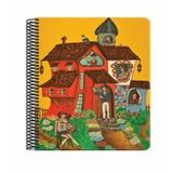 Çınar Ezo Sunal Sert Kapak 17x24 120 Yaprak Kareli Defter